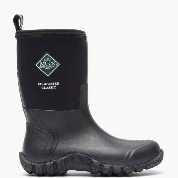MUCK Boot Men's - Edgewater Classic EH Waterproof Mid Boot - Black MENS BOOTMISC.RUBBERROCKY BRANDS, INC