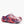 Load image into Gallery viewer, Colorful clog shoe with a pattern on a white background
