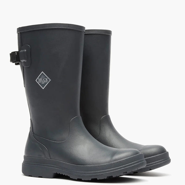 MUCK Women's - 12" Rainscape Adjustable Rain Boots - Black WOMENS BOOT MISC.RUBBERROCKY BRANDS, INC
