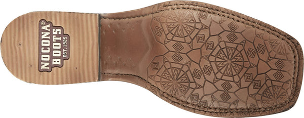 Nocona Women's - 11" Audrey Leather Pull On Western Boot - Square Toe WOMENS BOOT WESTERNSQUARE TOENOCONA BOOT COMPANY