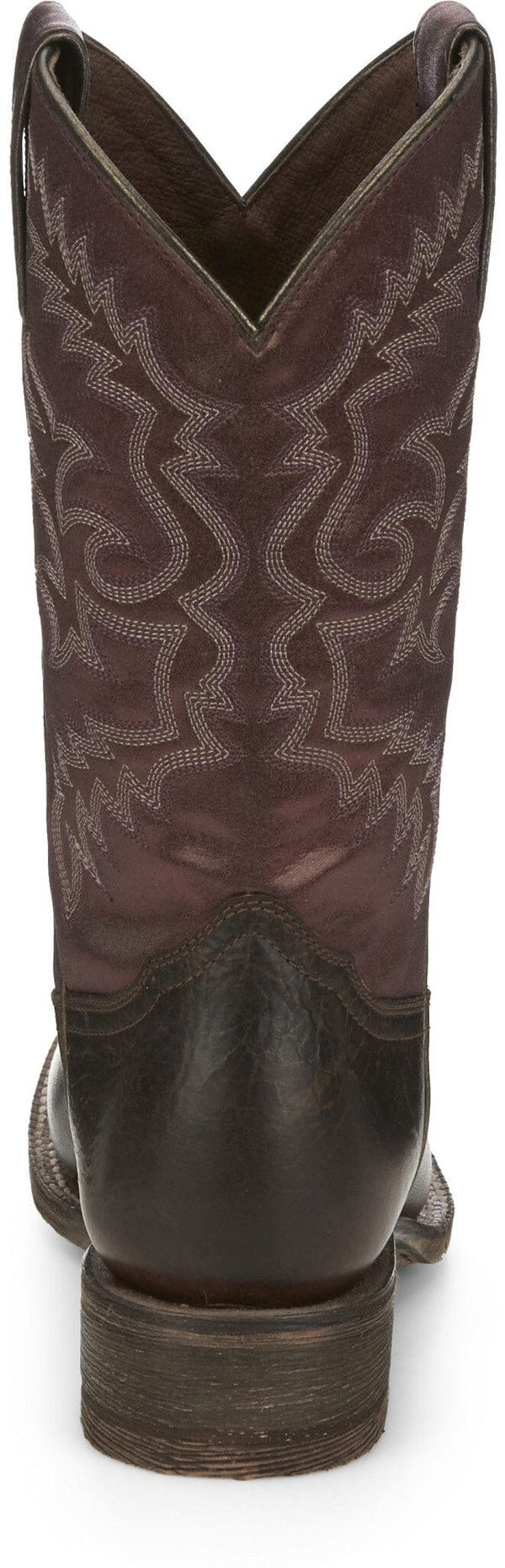 Nocona Women's - 11" Audrey Leather Pull On Western Boot - Square Toe WOMENS BOOT WESTERNSQUARE TOENOCONA BOOT COMPANY