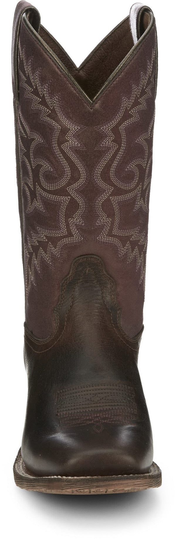 Nocona Women's - 11" Audrey Leather Pull On Western Boot - Square Toe WOMENS BOOT WESTERNSQUARE TOENOCONA BOOT COMPANY