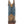 Load image into Gallery viewer, back view of little kids cowboy boot with distressed brown vamp and slate blue shaft with white and brown stitching
