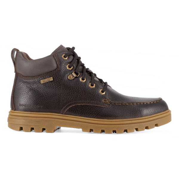 Rockport Men's - 4" Weather or Not Work Waterproof Boot - Moccasin Alloy Toe MENS LACEWATRPROOFSAFETY TOEWARSON GROUP INC