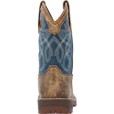 Rocky Big Kids- 8" Legacy 32 Waterproof Western Boot - Square Soft Toe