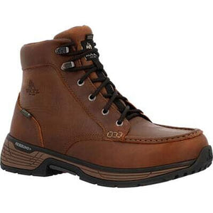 Rocky Men's - 6” Treadflex Waterproof Work Boot - Composite Toe MENS LACEWATRPROOFSAFETY TOEROCKY SHOES & BOOTS INC