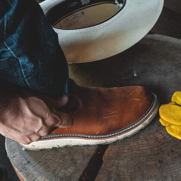 Thorogood Men's - 11" American Heritage Wellington Pull - On - Steel Toe MENS BOOTS - T WESTERN & WORKWEINBRENNER SHOE CO. INC