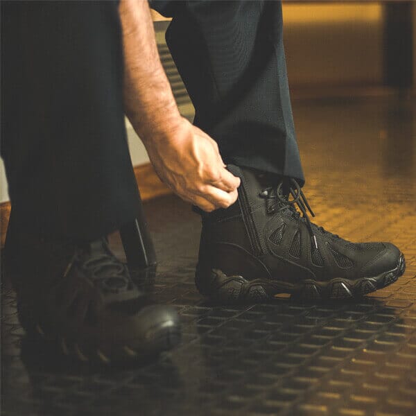 Thorogood Men's - 6" Crosstrex Waterproof BBP Hiker Side Zip Boots - Comp Toe MENS LACEWATRPROOFSAFETY TOEWEINBRENNER SHOE CO. INC