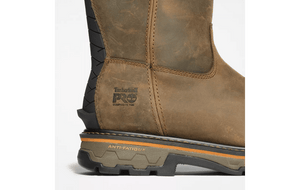 Timberland Men's - 12" True Grit Pull - On Waterproof Work Boot - Comp Toe MENS WORKWTRPSQ SAFETYTIMBERLAND