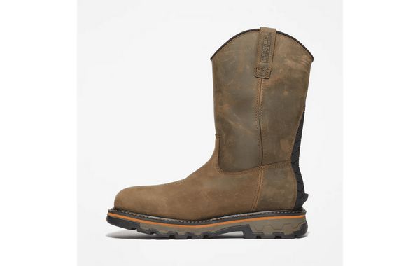 Timberland Men's - 12" True Grit Pull - On Waterproof Work Boot - Comp Toe MENS WORKWTRPSQ SAFETYTIMBERLAND