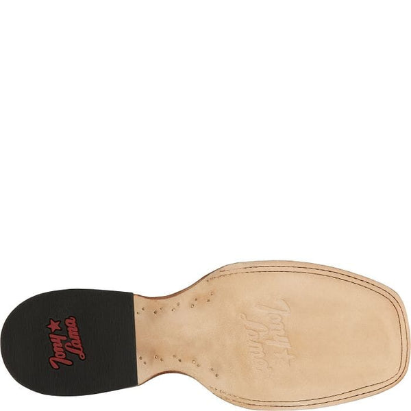 Tony Lama Men's - 11" Luciano Black Goat Leather Western Boot - Square Toe MENS WESTERN SQUARETOETONY LAMA COMPANY