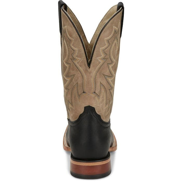 Tony Lama Men's - 11" Luciano Black Goat Leather Western Boot - Square Toe MENS WESTERN SQUARETOETONY LAMA COMPANY