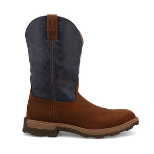 Twisted X Men's - 11" UltraLite X EH Work Boot - Square Nano Toe MENS WORKCOMP TOESLIP ONTWISTED X BOOTS