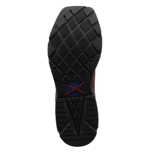 Twisted X Men's - 12" Cellstretch Leather Western Work Boot - Square Toe MENS WESTERN SQUARETOETWISTED X BOOTS