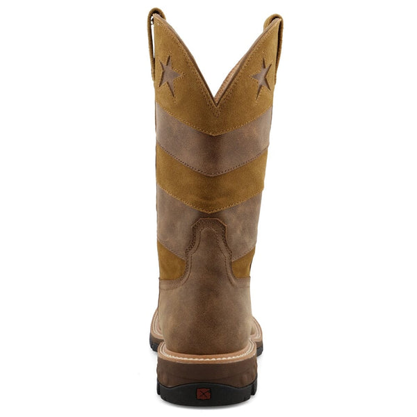 Twisted X Men's - 12" VFW Collection Western Work Boot - Square Toe MENS WESTERN SQUARETOETWISTED X BOOTS