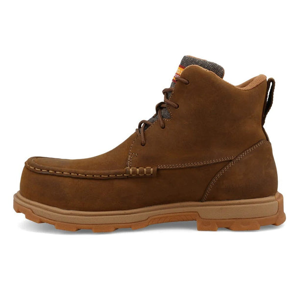 Twisted X Women's - 6" UltraLite X™ EH Work Boot - Nano Moc Toe WOMENS BOOT LACE STEEL - TOETWISTED X BOOTS