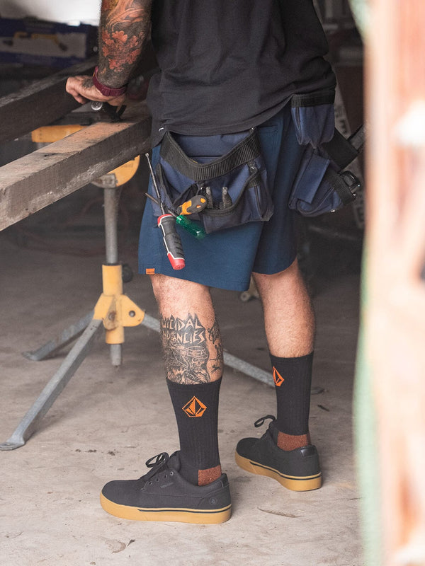 Volcom Men's - True Skate Inspired Canvas Work Shoes - Composite Toe MENS LACESTATIC DISIPATIVE SAFETY TOEWARSON GROUP INC