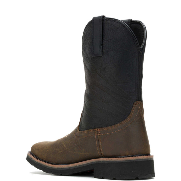 Wolverine Men's - Rancher Flag LX Wellington Western Work Boot - Steel Toe MENS WORKWTRPSQ SAFETYWOLVERINE WORLD WIDE, INC