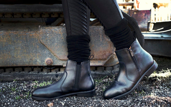 Xena Workwear - 6" Omega EH Side Zip Safety Boot - Steel - Toe WOMENS BOOT LACE STEEL - TOEXENA WORKWEAR