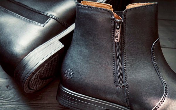 Xena Workwear - 6" Omega EH Side Zip Safety Boot - Steel - Toe WOMENS BOOT LACE STEEL - TOEXENA WORKWEAR