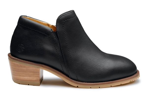 Xena Workwear - Gravity Leather Side Zip Safety Shoe - Steel - Toe WOMENS BOOT LACE STEEL - TOEXENA WORKWEAR