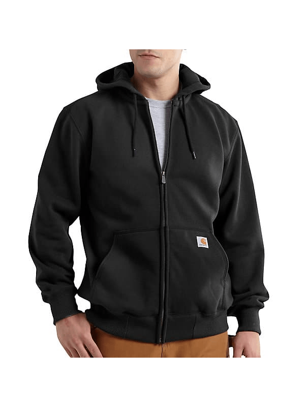 Black carhartt online zip up hoodie