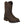 Load image into Gallery viewer, high dark brown work boot with dark brown embroidery 
