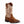 Load image into Gallery viewer, cowboy boot with brown digital camo and American flag patch on shaft with a brown vamp 
