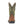 Load image into Gallery viewer, back view of cowboy boot with green distressed shaft and lime green fire-like embroidery and a brown vamp
