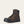 Load image into Gallery viewer, left side angled view of mens dark brown 6 inch tall lace up work boot with rubber round toe

