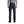 Load image into Gallery viewer, back view of man wearing dark blue jeans a heather nay shirt and cowboy boots
