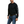 Load image into Gallery viewer, tan man wearing a black long sleeve shirt with the work Ariat written down the left sleeve
