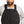 Load image into Gallery viewer, chest view of African American man wearing black bib overalls and a grey shirt
