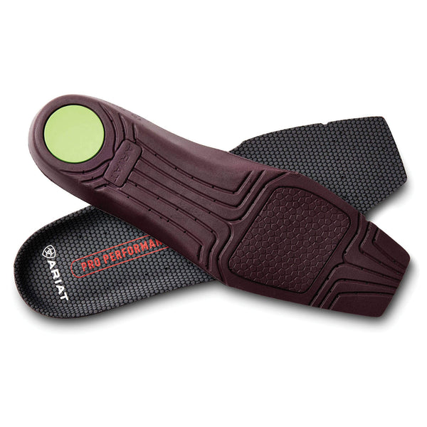 Ariat Men's - Insoles Pro Performance Wide Square Toe ACC.CAREINSOLESM&F WESTERN PRODUCTS, INC