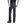 Load image into Gallery viewer, back view of man wearing navy blue jeans and a black t-shirt
