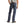 Load image into Gallery viewer, back view of man wearing grey shirt tucked into dark blue jeans wearing brown work boots
