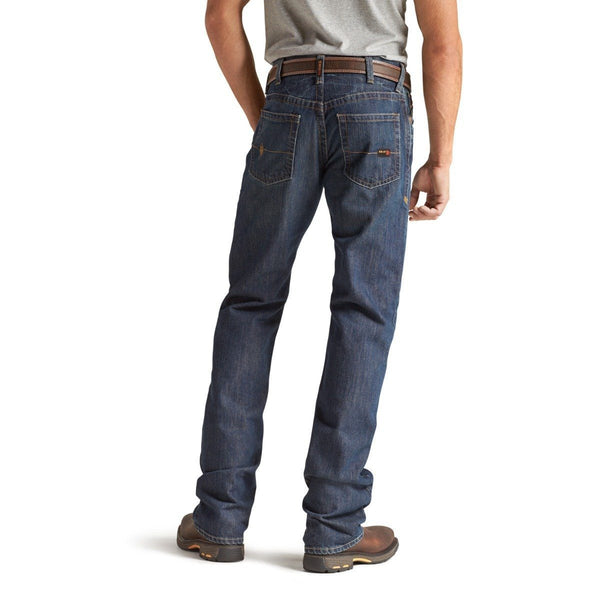 Ariat Men's M4 Flame-Resistant Denim Work Jeans - Low Rise Boot Cut ME.AP.FLAME RESISTANTARIAT INTERNATIOINAL INC
