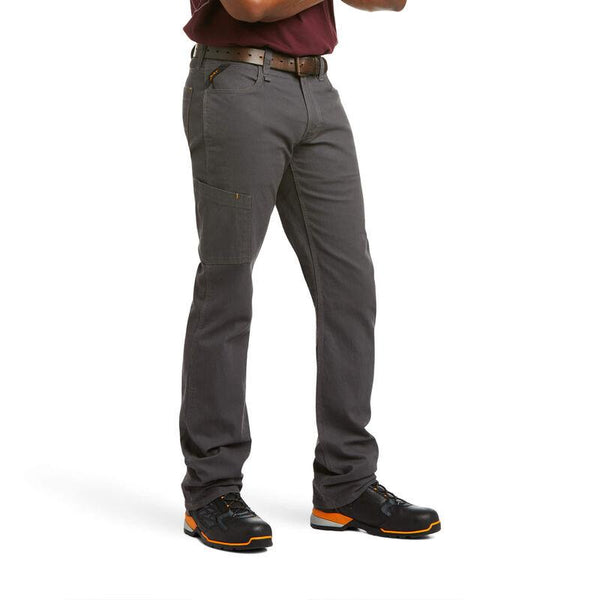 Ariat Men's - Rebar M4 Low Rise DuraStretch Made Tough Straight Leg Pant WORK AP.CARGO CANVASARIAT INTERNATIOINAL INC