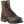 Load image into Gallery viewer, high top dark brown work boot with black sole 
