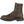 Load image into Gallery viewer, side view of high top dark brown work boot with black sole 
