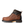 Load image into Gallery viewer, side view of mid rise tan work boot with black accent and dark brown sole
