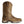 Load image into Gallery viewer, side view of high top pull on light brown work boot with white embroidery 
