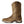 Load image into Gallery viewer, alternative side view of high top pull on light brown work boot with white embroidery 
