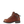 Load image into Gallery viewer, side view red brown work boot with black sole 
