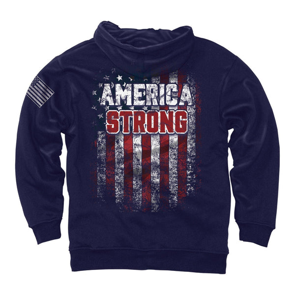 Buck Wear Men's - America Strong Hoodie ME.AP.SHIRT SWEATSHIRTJEDCO BRANDS INC