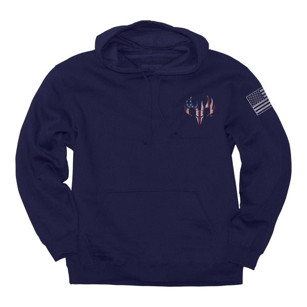 Buck Wear Men's - America Strong Hoodie ME.AP.SHIRT SWEATSHIRTJEDCO BRANDS INC