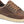 Load image into Gallery viewer, women&#39;s brown and tan oxford work shoe with laces and perforated pattern in top leather
