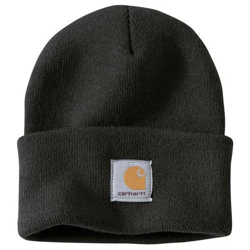 Carhartt Acrylic Watch Hat - Black WORK AP. HAT KNITCARHARTT, INC.