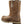 Load image into Gallery viewer, side angle of high top brown leather work boots with Carhartt logo on side
