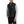 Load image into Gallery viewer, man wearing insulated black vest over grey long sleeve shirt
